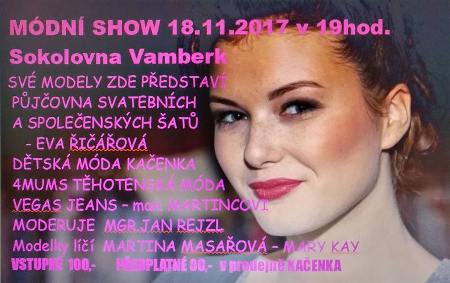 18.11.2017 - Módní show Vlasty Frejvaldové