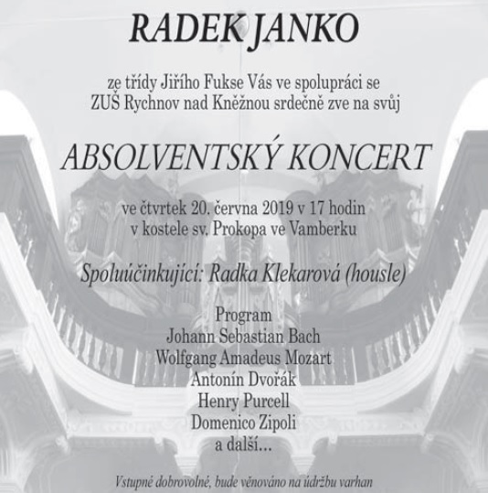 20.06.2019 - R. Janko - Absolvenstký koncert